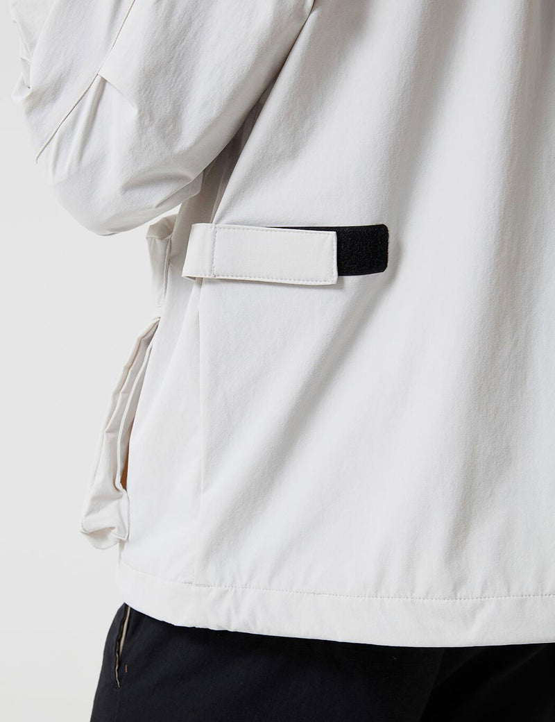 Carhartt-WIP Hayes Hooded Jacket - Pebble