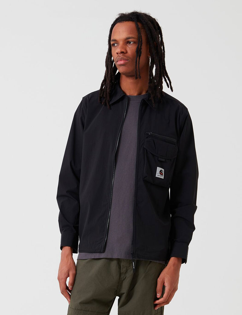 Carhartt-WIP Hayes Shirt Jacket - Black