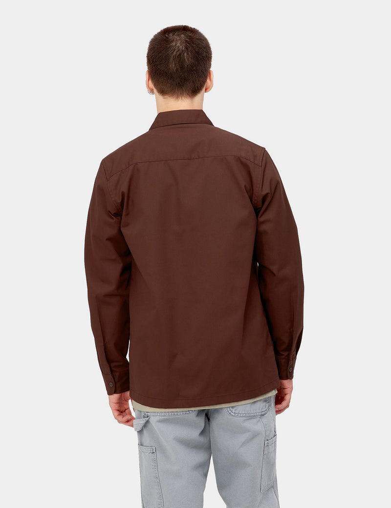 Carhartt-WIPマスターシャツ-エールブラウン