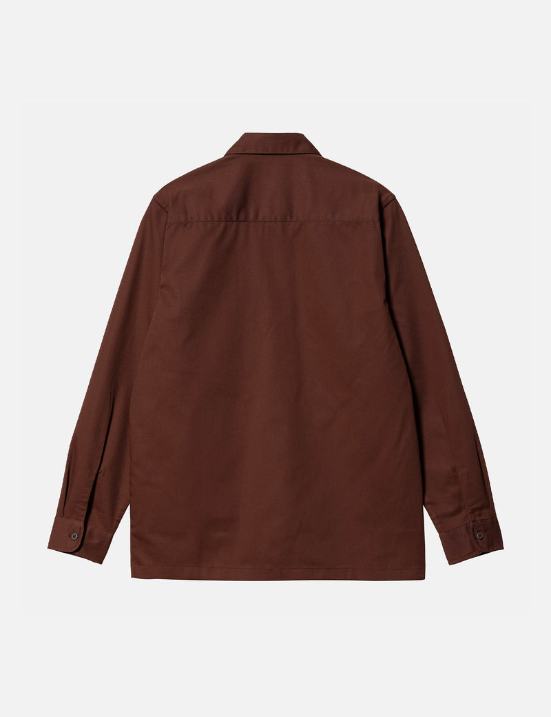 Carhartt-WIPマスターシャツ-エールブラウン