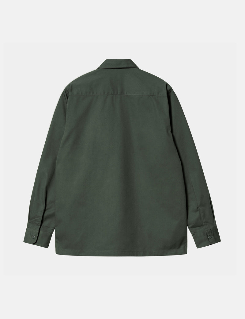 Carhartt-WIPマスターシャツ-ボックスウッドグリーン
