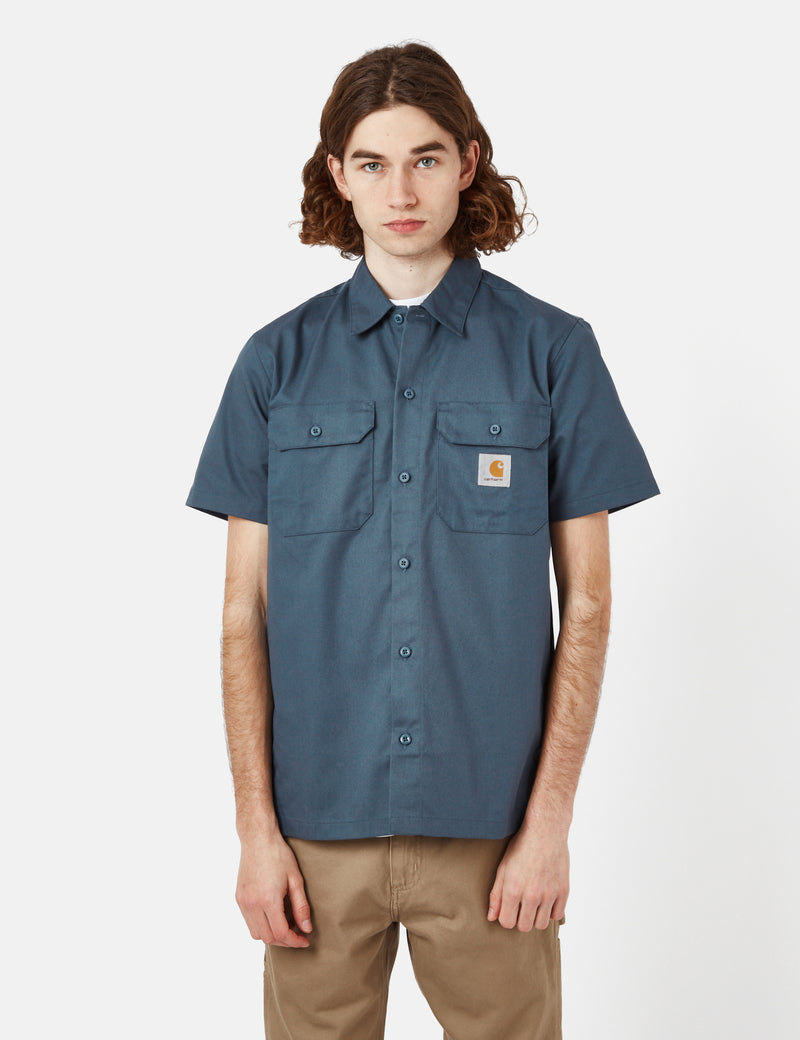 Carhartt-WIP Master Shirt (Regular) - Storm Blue