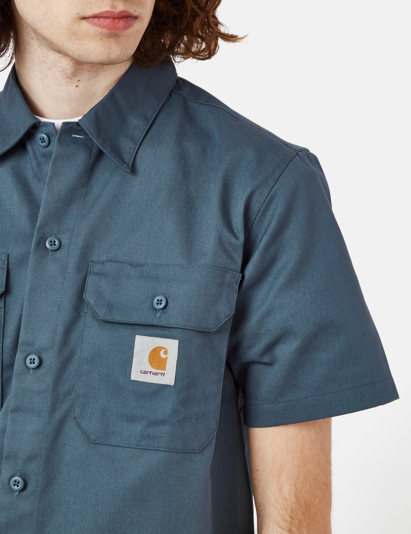 Carhartt-WIP Master Shirt (Regular) - Storm Blue