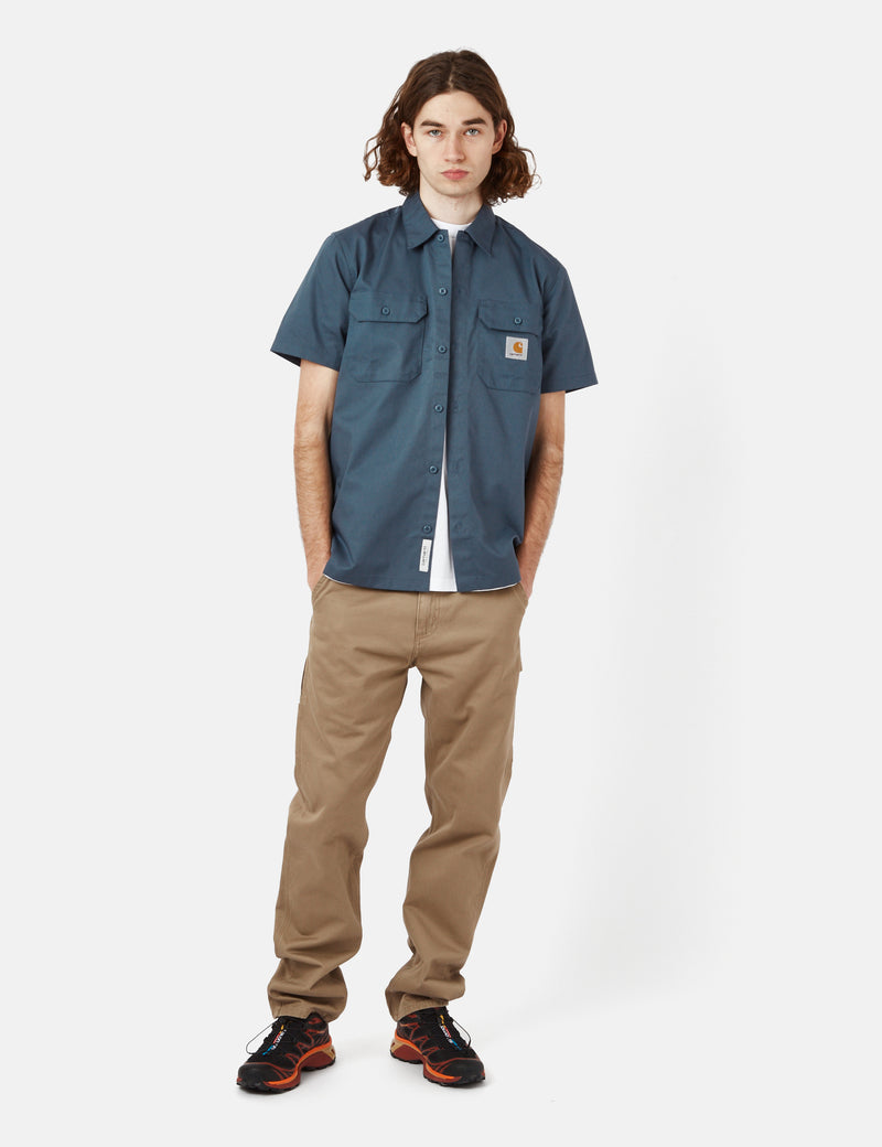 Carhartt-WIP Master Shirt (Regular) - Storm Blue
