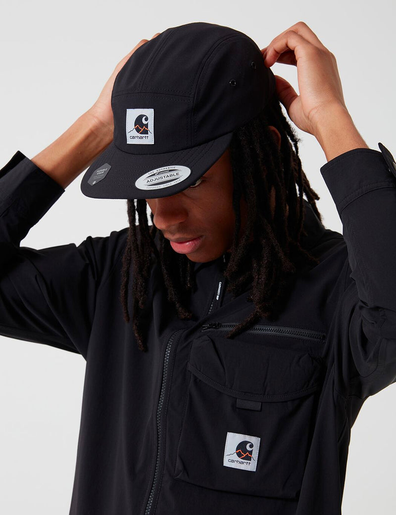 Carhartt-WIP Hayes Cap (5-Panel) - Black