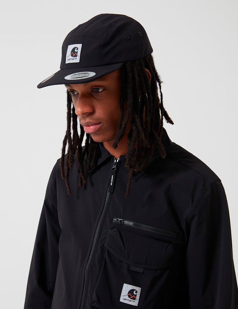 Carhartt-WIP Hayes Cap (5-Panel) - Black