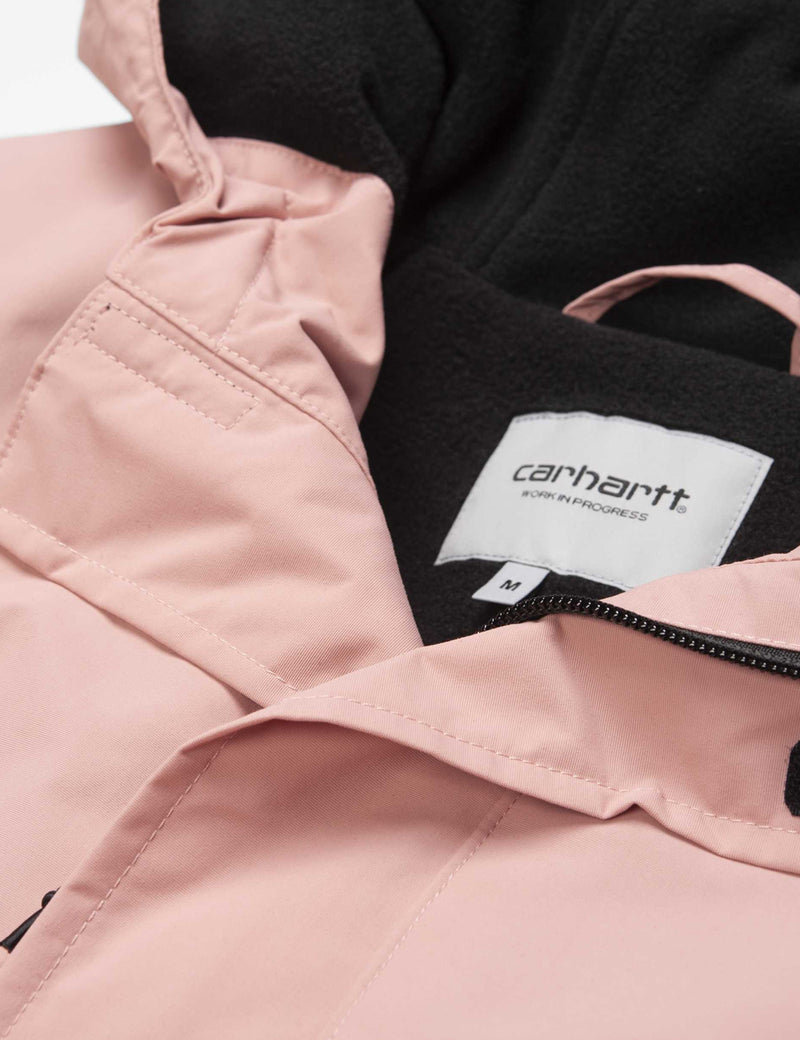 Carhartt-WIP Nimbus Half-Zip Jacket (Fleece Lined) - Blush Pink