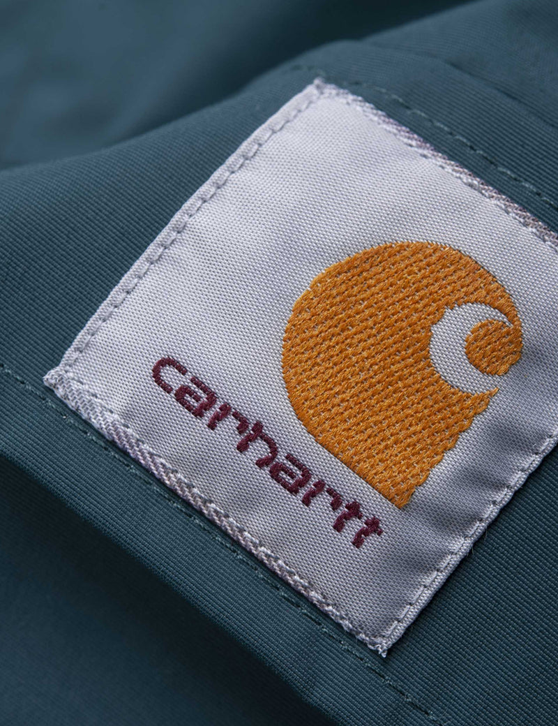 Carhartt-WIP Nimbus Half-Zip Jacke (mit Fleece-Futter) - Ente Blau