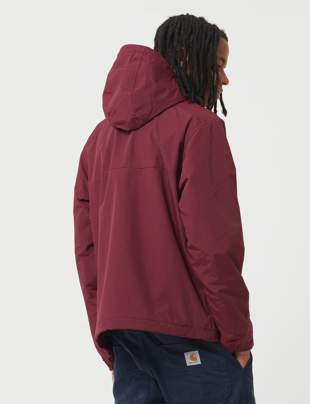 Carhartt maroon jacket top