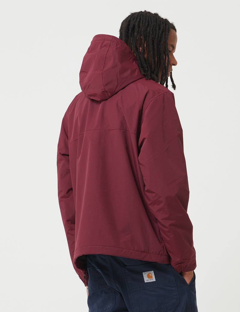 Carhartt-WIP Nimbus Pullover Jacket (Doublure Polaire) - Jam Red