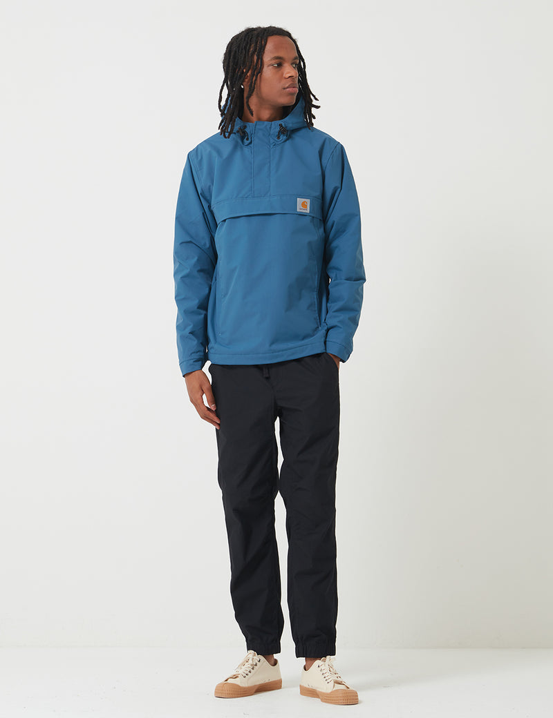 Carhartt-WIP Nimbus Half-Zip Jacket (Fleece Lined) - Prussian Blue