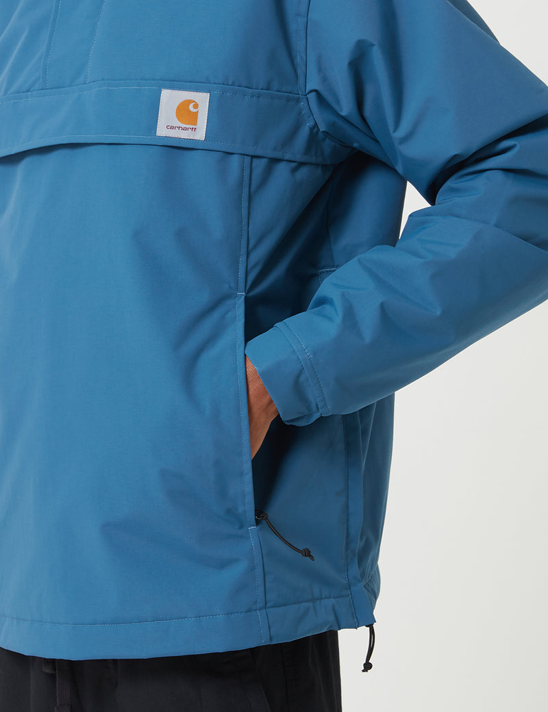 Carhartt-WIP Nimbus Half-Zip Jacket (양털 안감)-프 러시안 블루