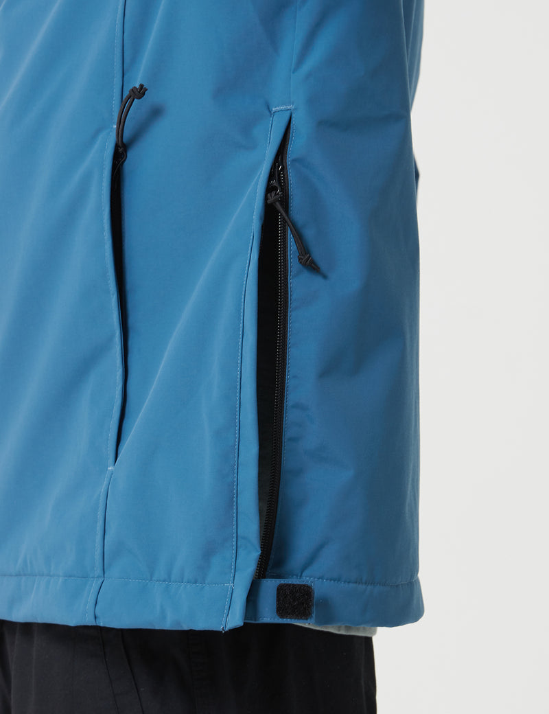 Carhartt-WIP Nimbus Half-Zip Jacke (mit Fleece-Futter) - Preußisch Blau