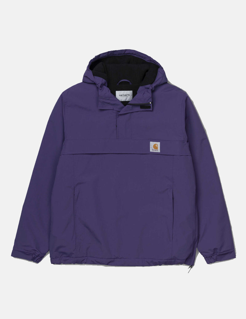 Carhartt-WIP Nimbus Half-Zip Jacket (Fleece Lined) - Royal Violet Purple