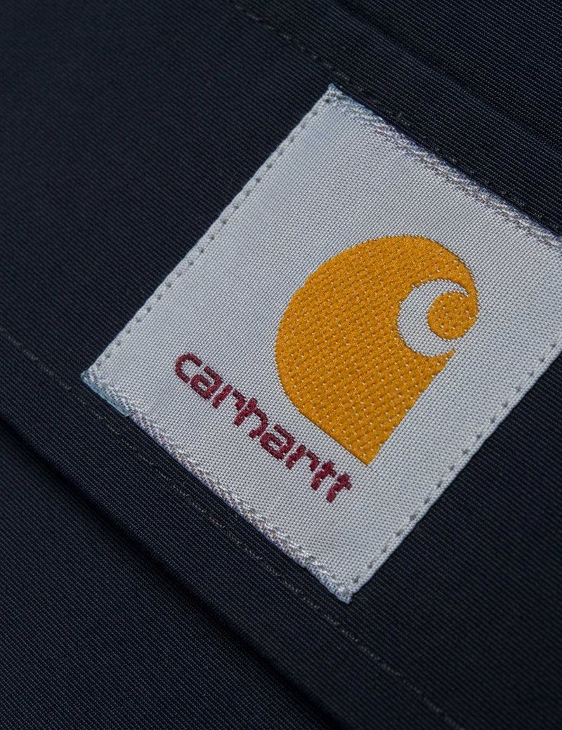 Carhartt-WIP Nimbus Half-Zip Jacket (Fleece Lined)-Dark Navy Blue