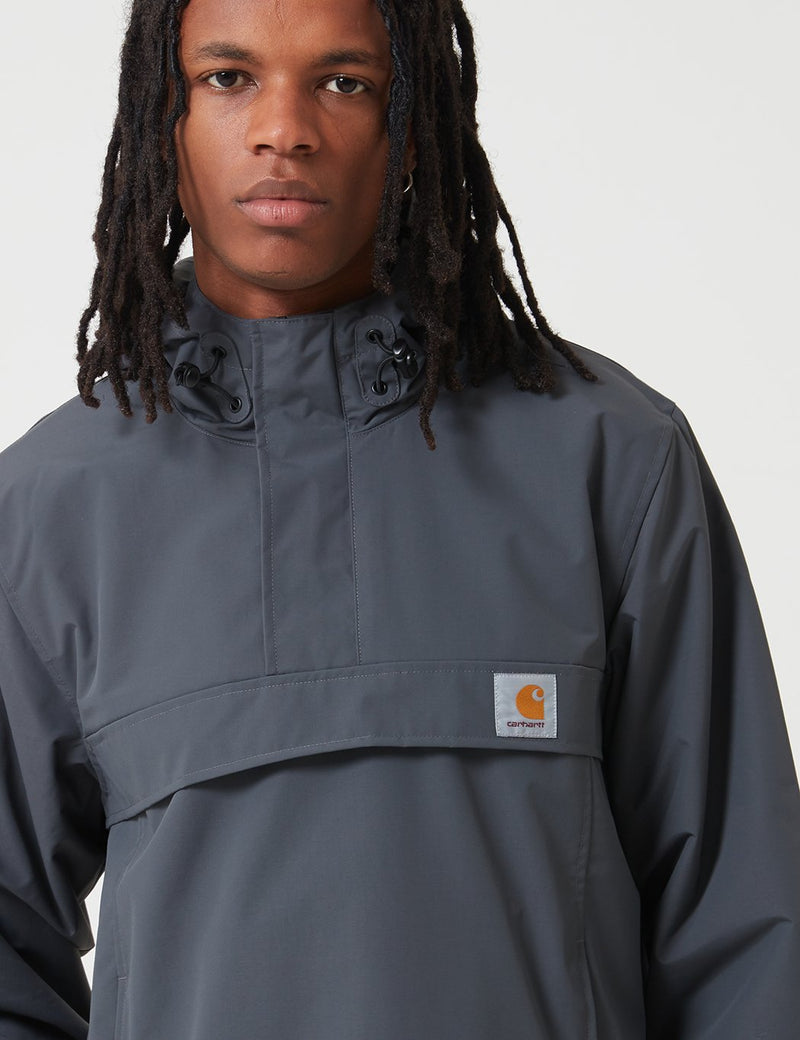 Carhartt-WIP Nimbus Pullover Jacket (Fleece Lined) - Blacksmith