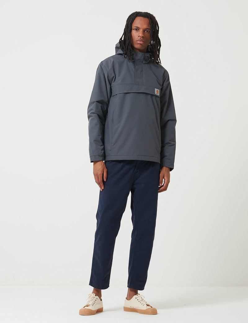 Carhartt-WIP Nimbus Pullover Jacket (Fleece Lined) - Blacksmith