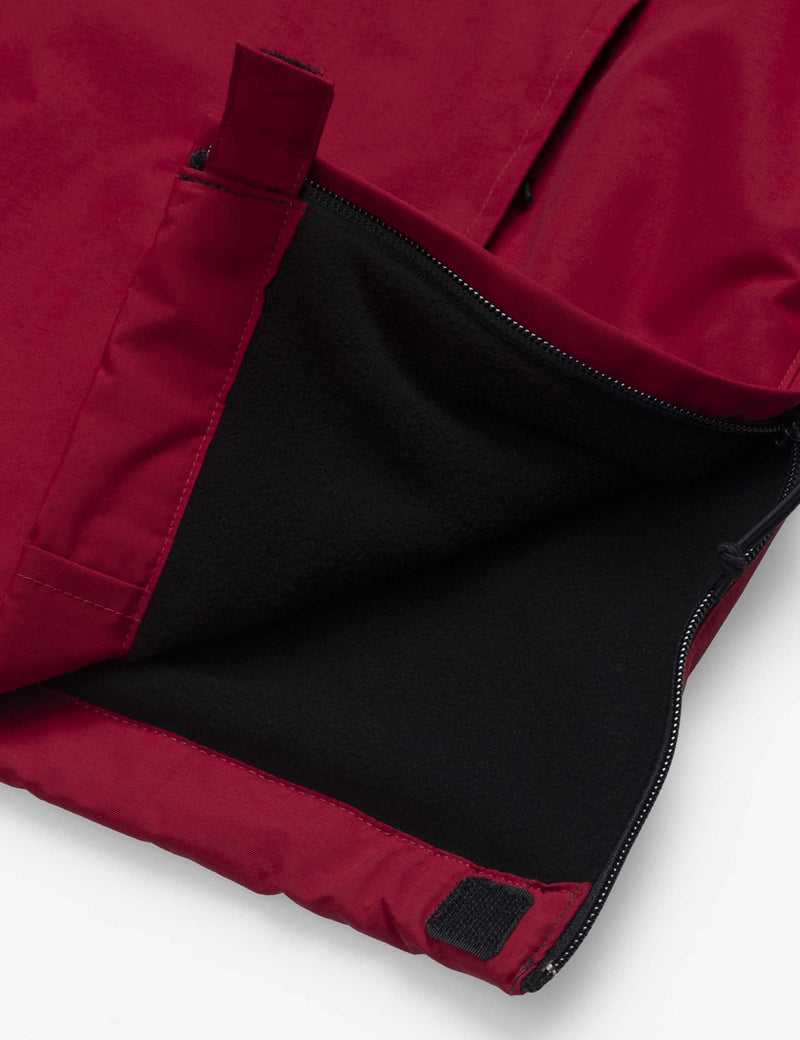 Carhartt-WIP Nimbus Half-Zip Jacket (Fleece Lined) - Blast Red