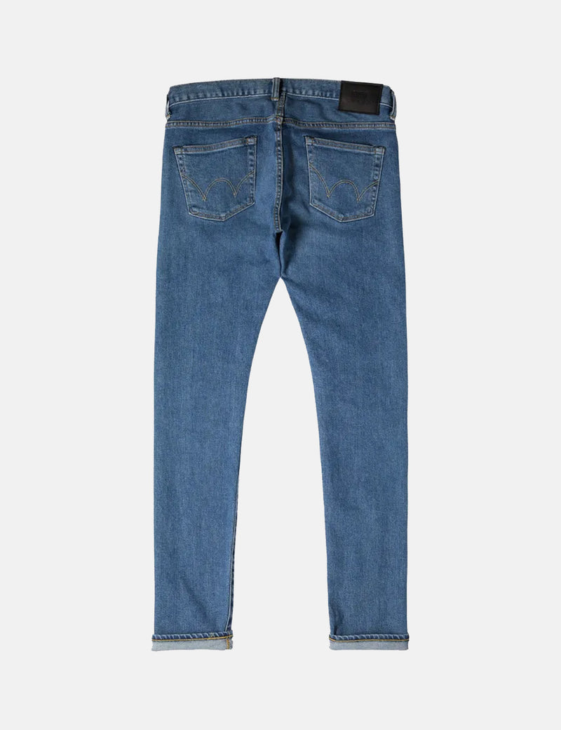 Edwin 'Made in Japan'Kaihara Selvage 12oz Jeans (슬림 테이퍼 드)-Blue Mid-Used