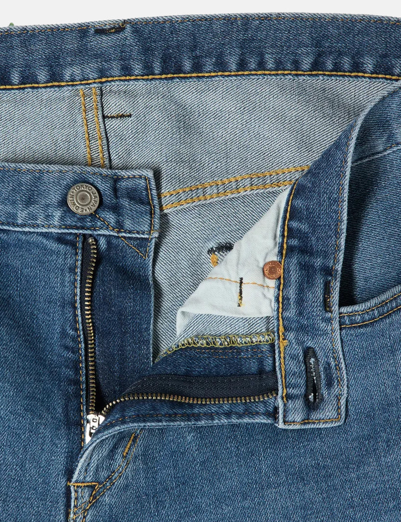 Edwin 'Made in Japan' Kaihara Selvage 12oz Jeans (Slim Tapered) - Blue Mid-Used