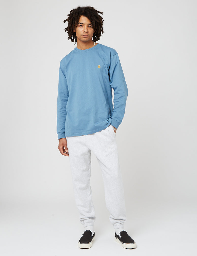 Carhartt-WIP Pocket Sweat Pant - Ash Heather Grey