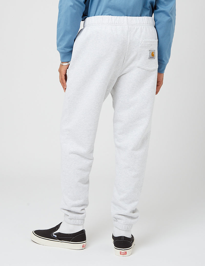 Carhartt-WIP Pocket Sweat Pant - Ash Heather Grey
