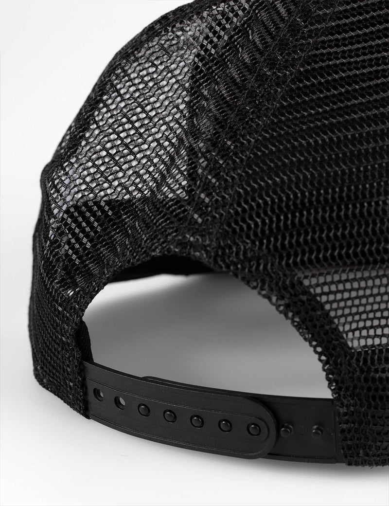 Carhartt-WIP District Trucker Cap - Black/White
