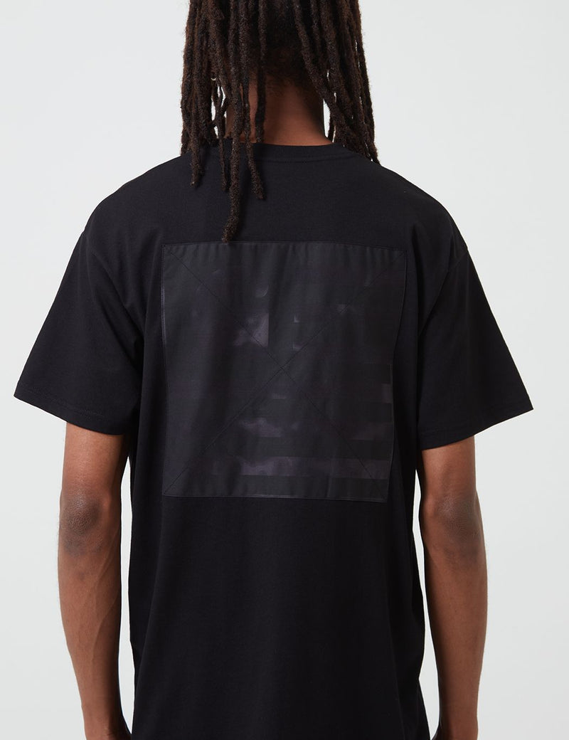 Carhartt-WIP State Chromo 티셔츠-블랙