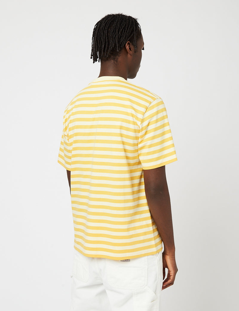 Carhartt-WIP Scotty Pocket T-Shirt - Popsicle/Jaune Doux