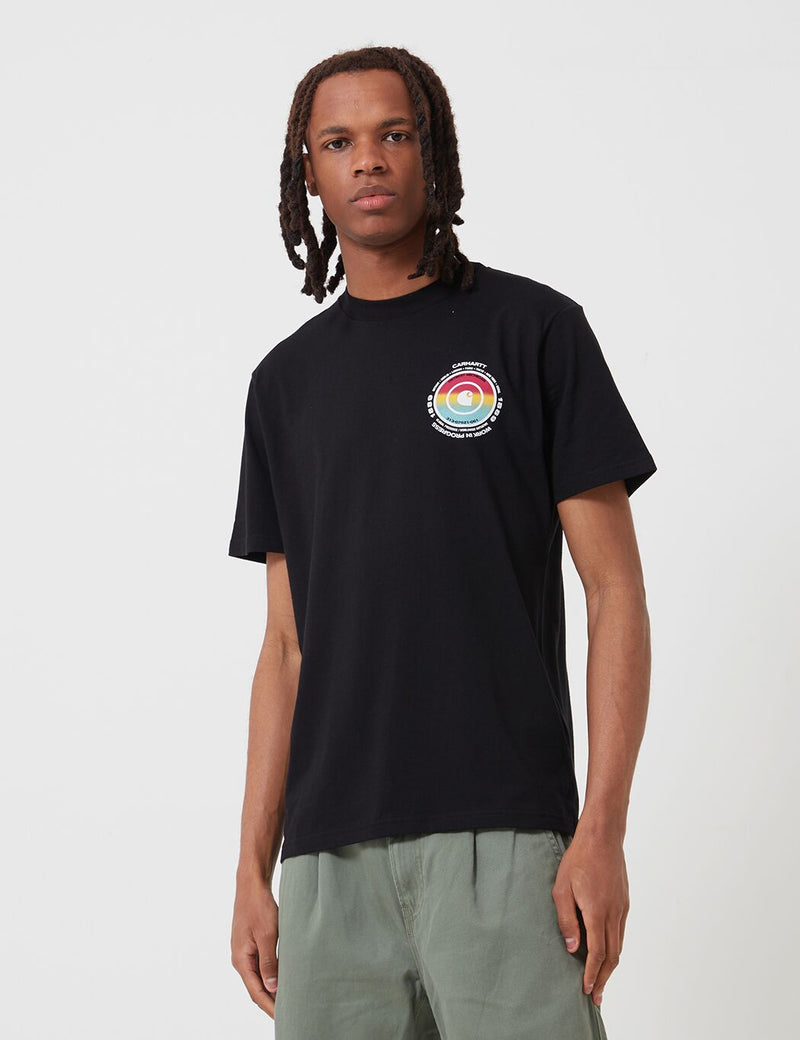 Carhartt-WIP Worldwide T-Shirt - Black