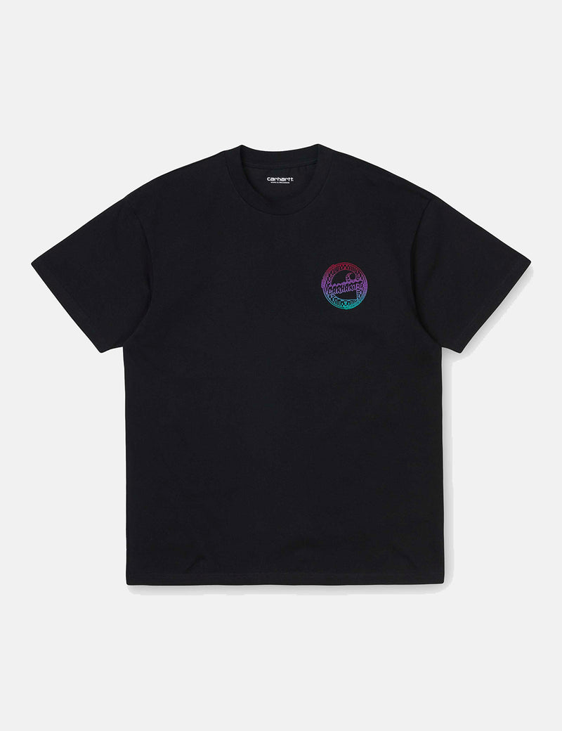 Carhartt-WIP Flame T-Shirt - Black