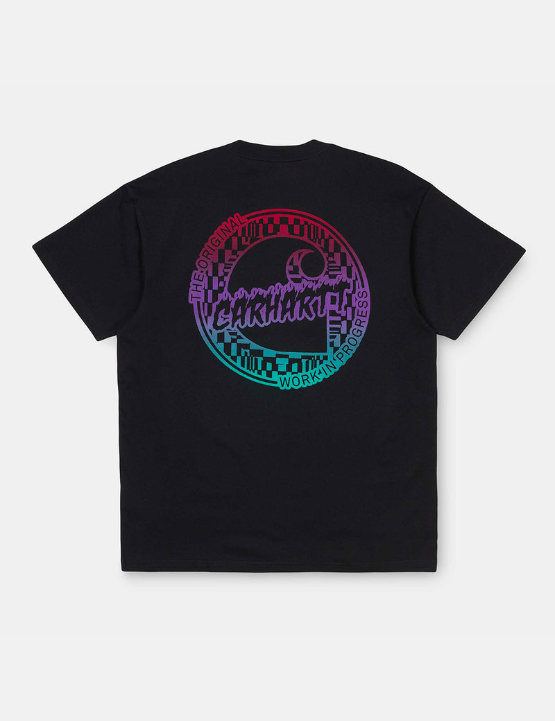 Carhartt-WIP Flame T-Shirt - Black