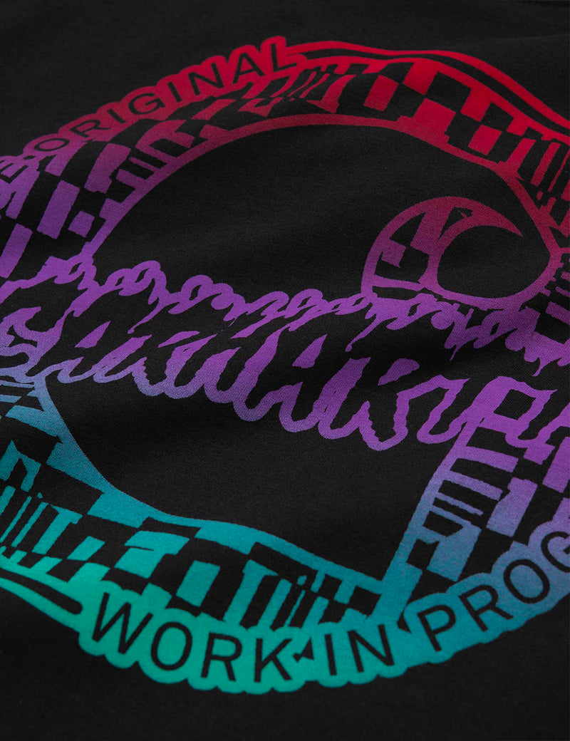 Carhartt-WIP Flame T-Shirt - Black