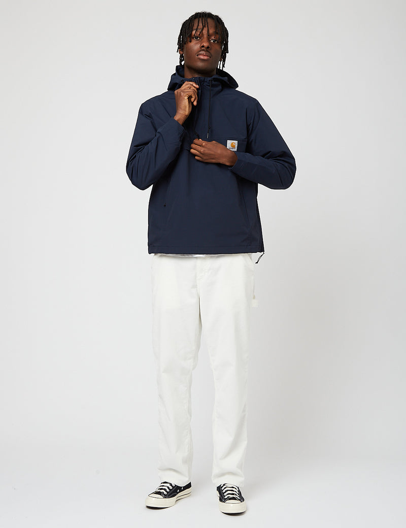 Carhartt-WIP Nimbus Pullover Jacket - Mizar Navy Blue