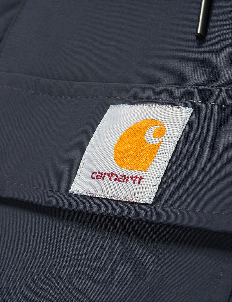 Carhartt-WIPニンバスプルオーバーシェルジャケット-ダークネイビーブルー
