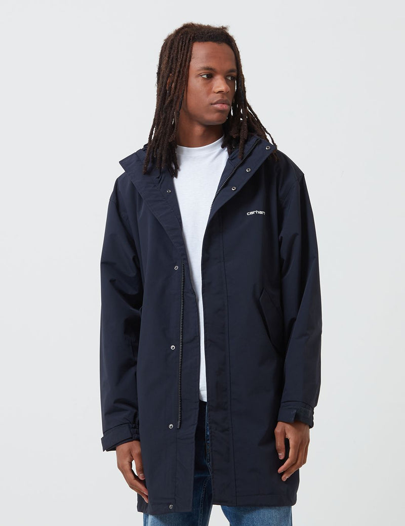 parka carhartt bleu marine