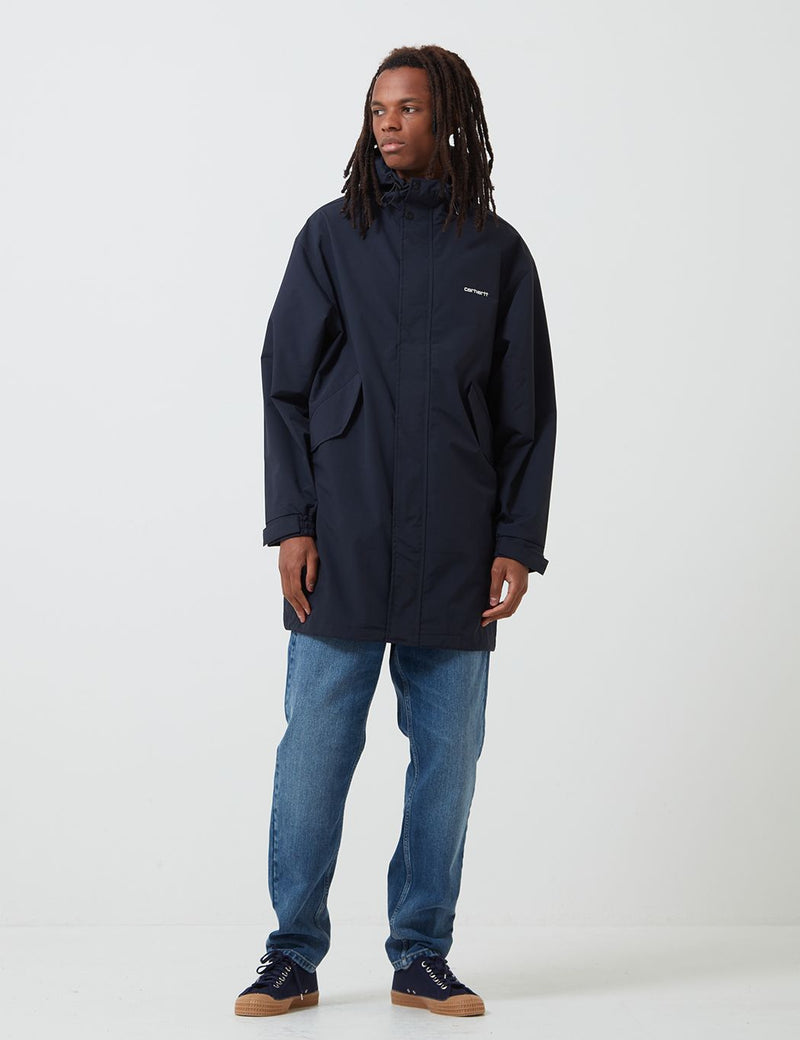 Carhartt-WIP Ashby Parka - Dark Navy Blue I URBAN EXCESS.