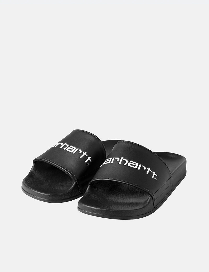 Carhartt-WIP Slippers (Slides) - Black/White