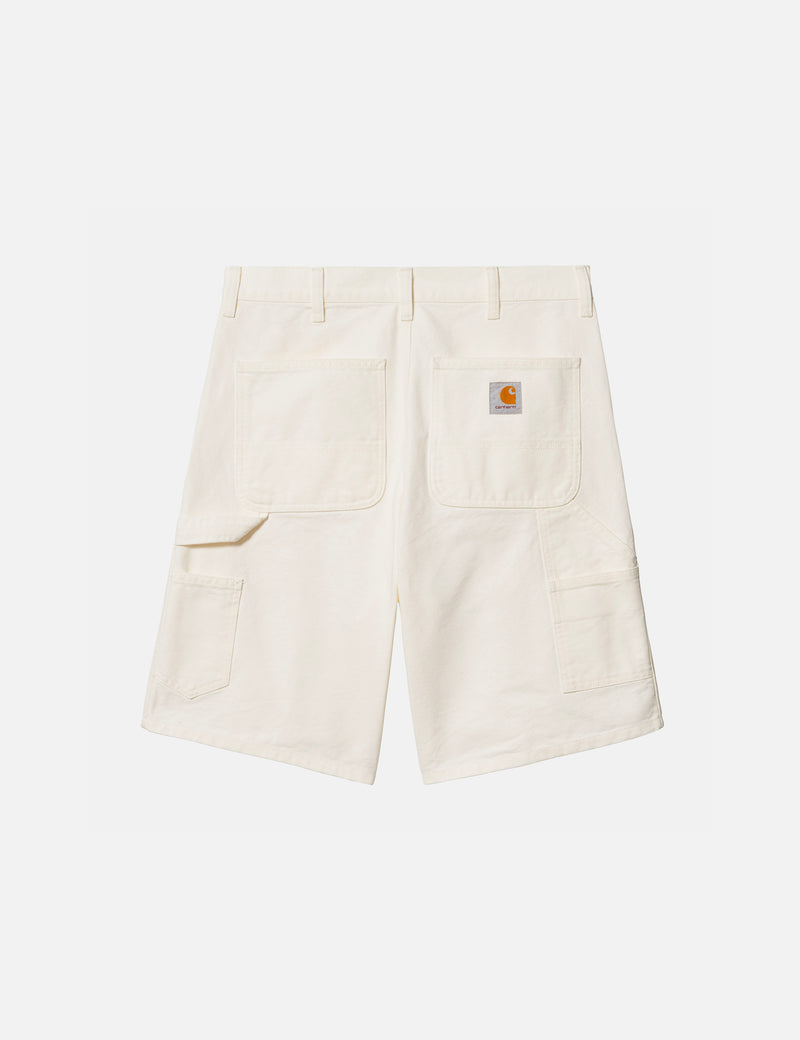 Carhartt-WIP Single Knee Shorts (Organic) - Wax Stone Washed