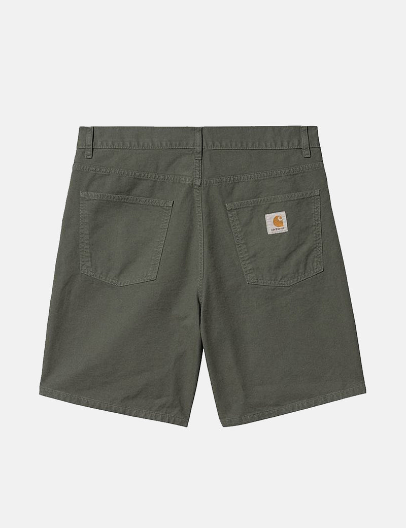 Carhartt-WIP-WIPニューエルショーツ（リラックス）-タイムグリーン