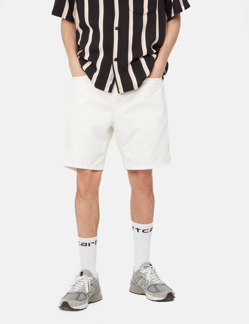 Carhartt-WIP Newel Short (décontracté) - Blanc Cassé