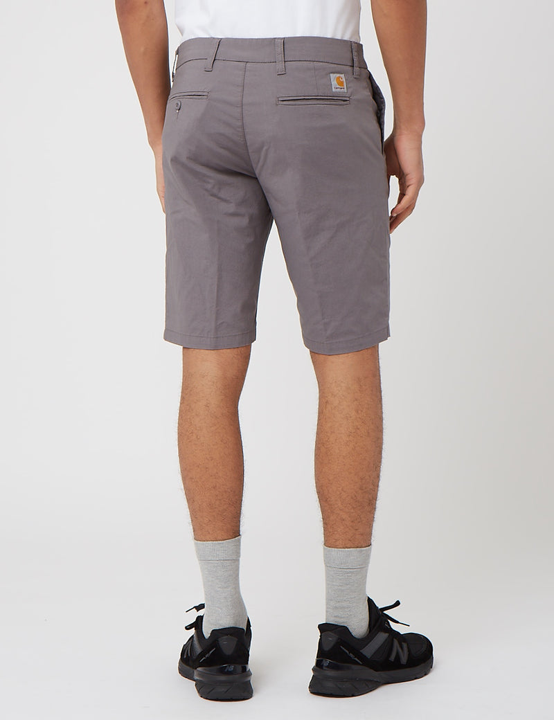 Carhartt-WIP Sid Short (popeline extensible) - Shiver rinsed