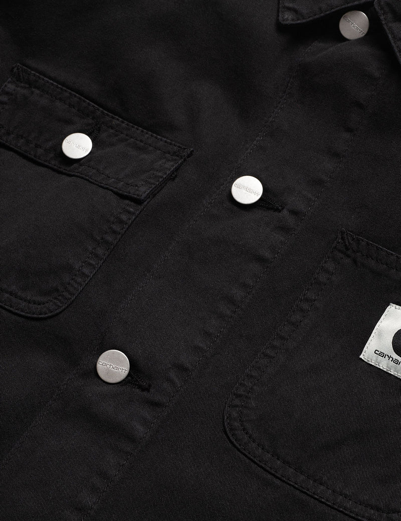 レディースCarhartt-WIPミシガンコート-ブラック