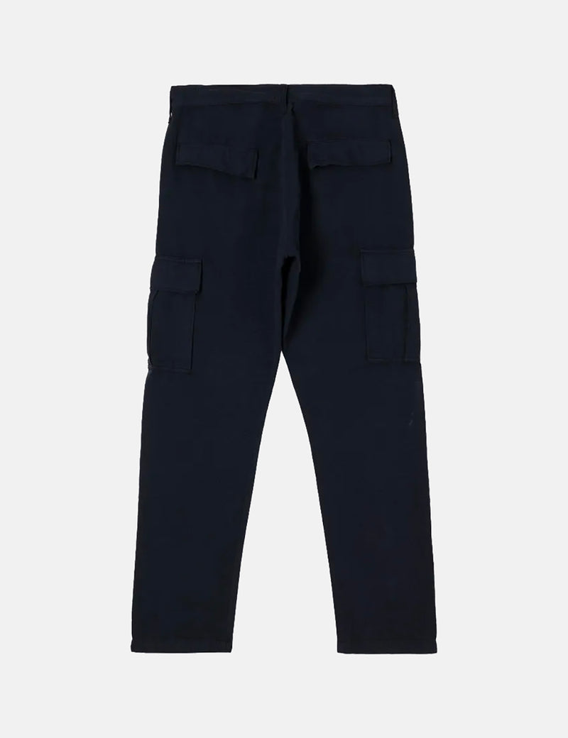 Pantalon de combat Edwin 45 - Bleu marine, teint en pièce