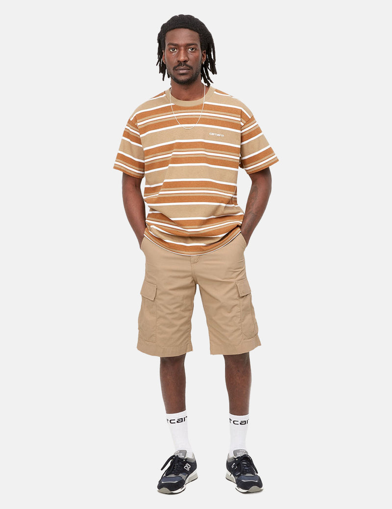 Carhartt-WIP Regular Cargo Shorts (Ripstop) - Dusty Hamilton Brown