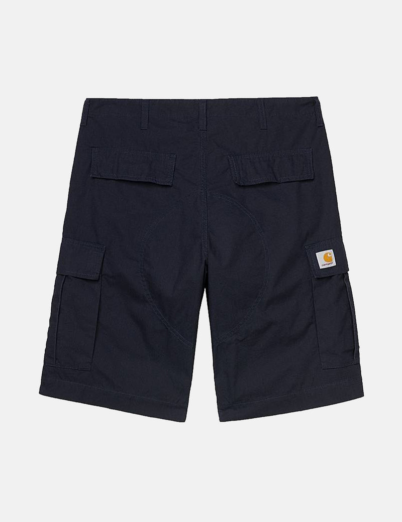 Carhartt-WIPレギュラーカーゴショーツ（リップストップ）-ダークネイビーブルー