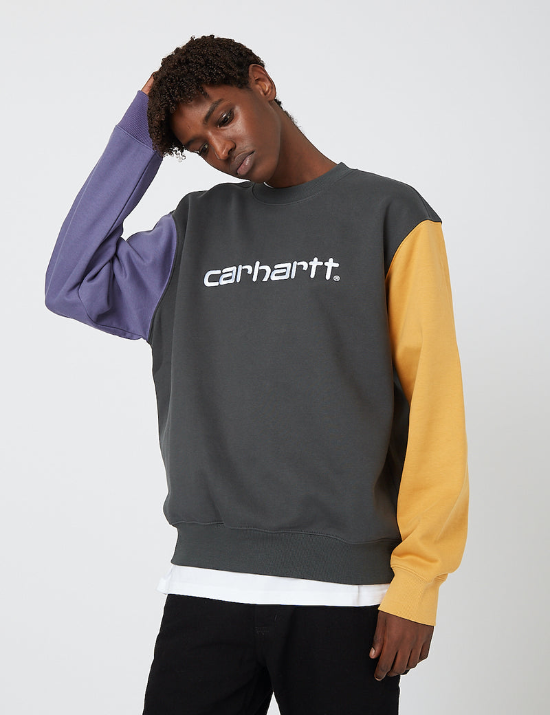 Carhartt-WIP Tricol Sweatshirt - Dark Teal