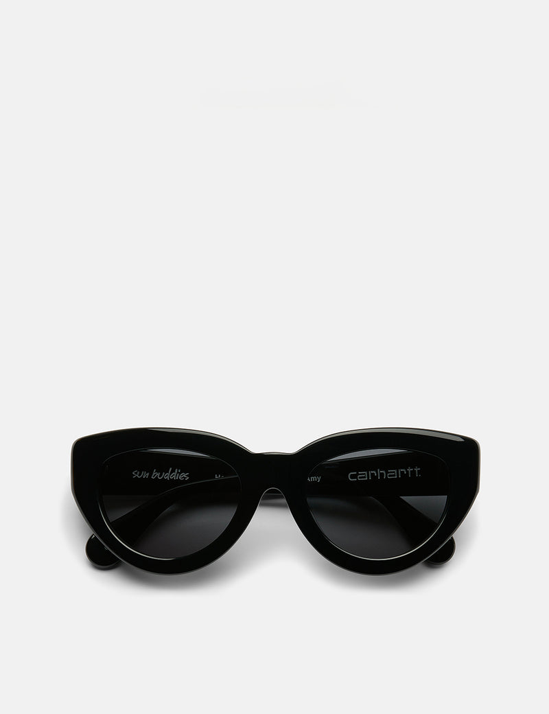 Carhartt-WIP x Sun Buddies Amy Sunglasses - Black/Black