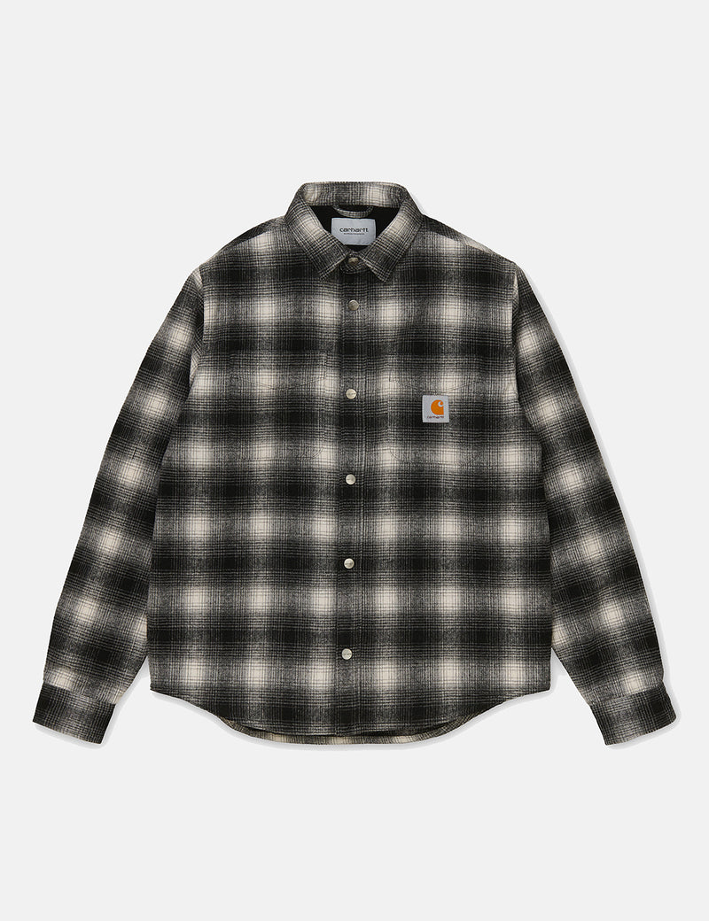 Carhartt-WIP Lashley Check Shirt Jacket - Black