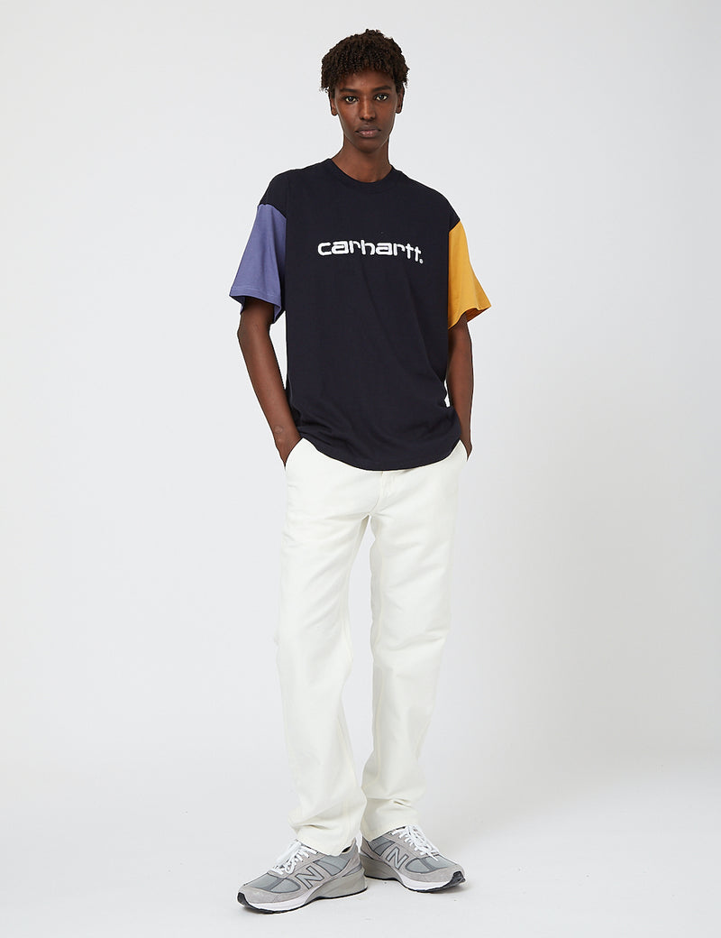 Carhartt-WIP Tricol 티셔츠-다크 네이비